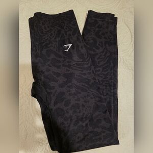 Gymshark Black Patterned Leggings